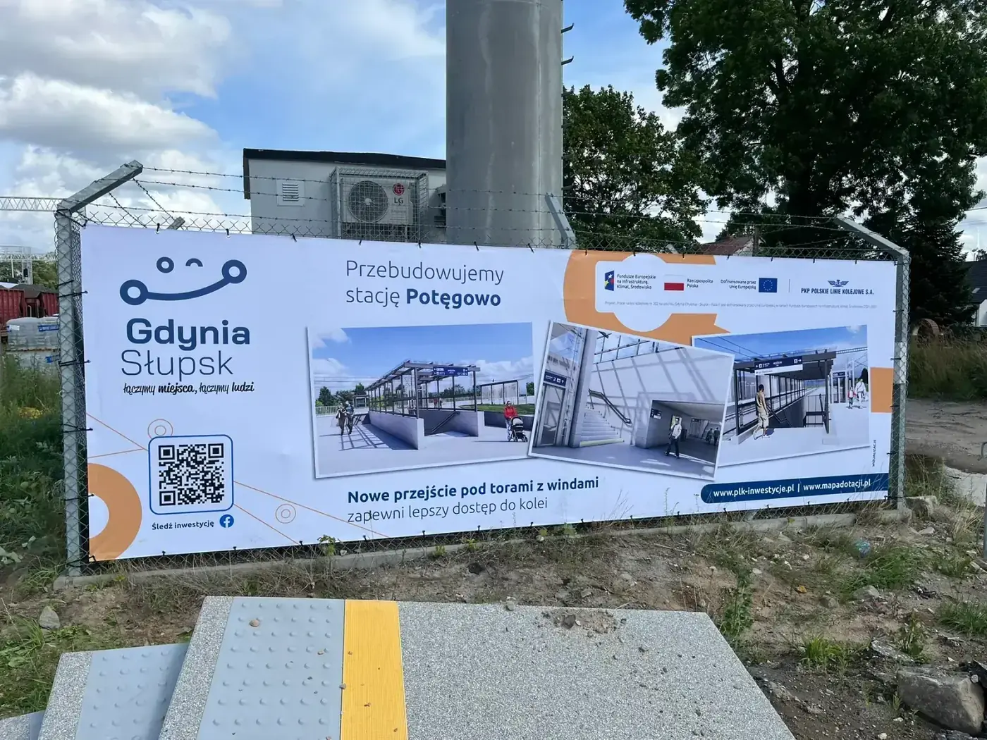 Baner wielkoformatowy inwestycji
