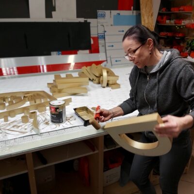 litery przestrzenne elkadesign śląsk